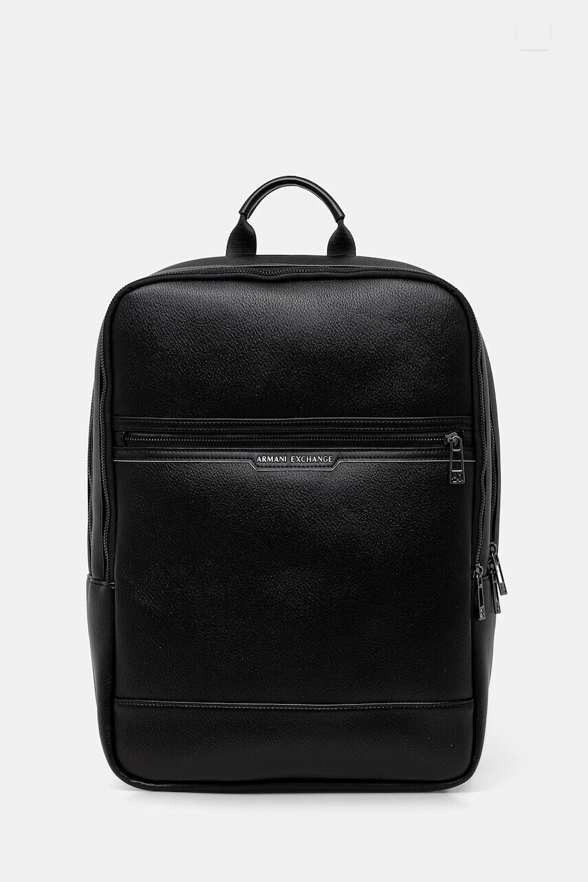 Ruksak Armani Exchange pánsky, čierna farba, veľký, jednofarebná, XM001600 AF17205