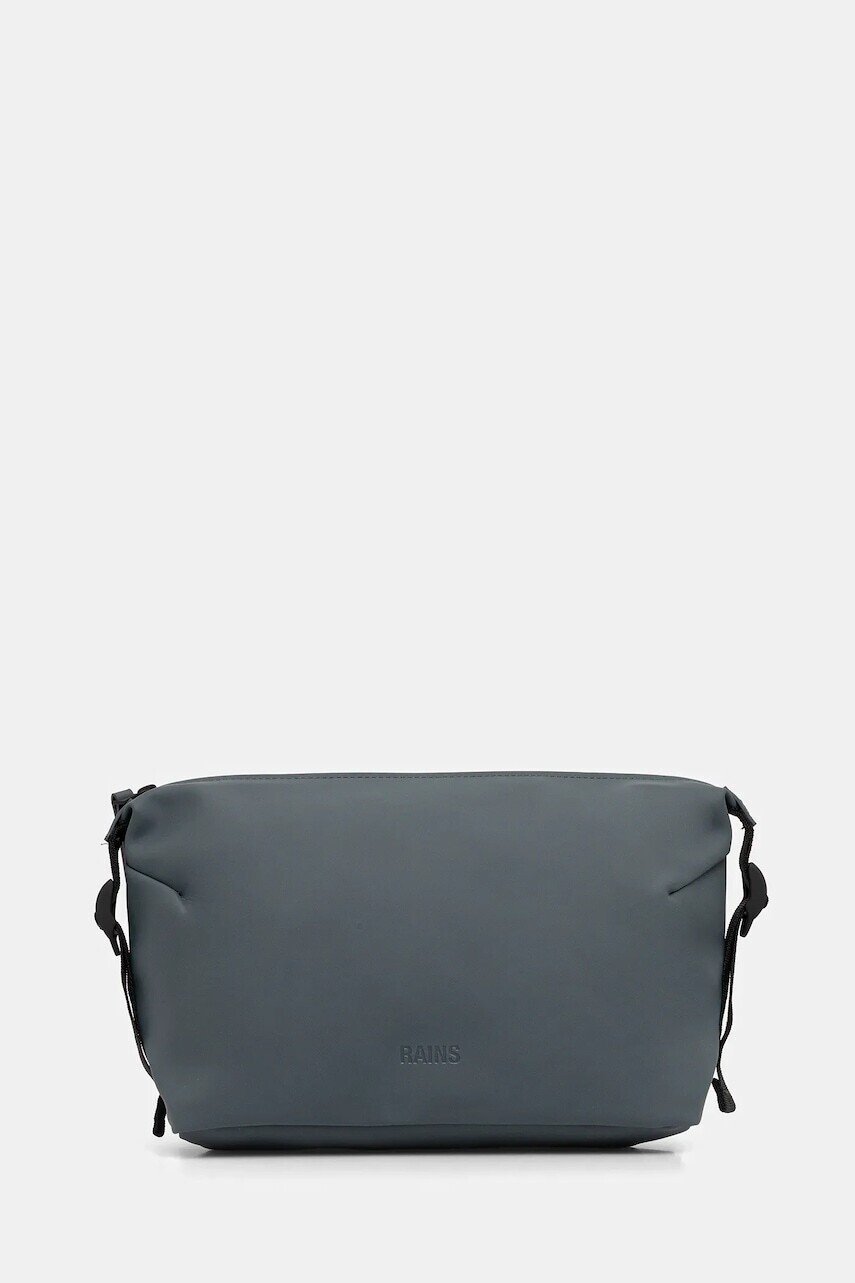 Kozmetická taška Rains 15630 Hilo Wash Bag modrá farba, 15630