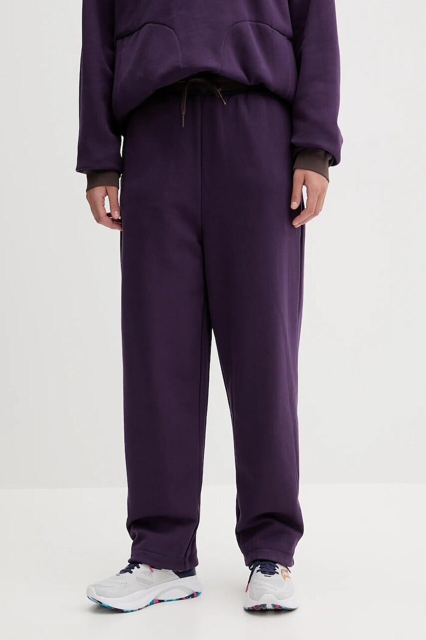 Tepláky EA7 Emporio Armani tmavomodrá farba, vzorované, AF10377.7X000157