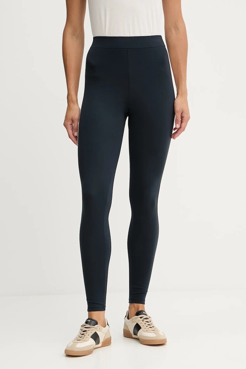 Legíny Weekend Max Mara BASILIO tmavomodrá farba, s potlačou, 2525786061600