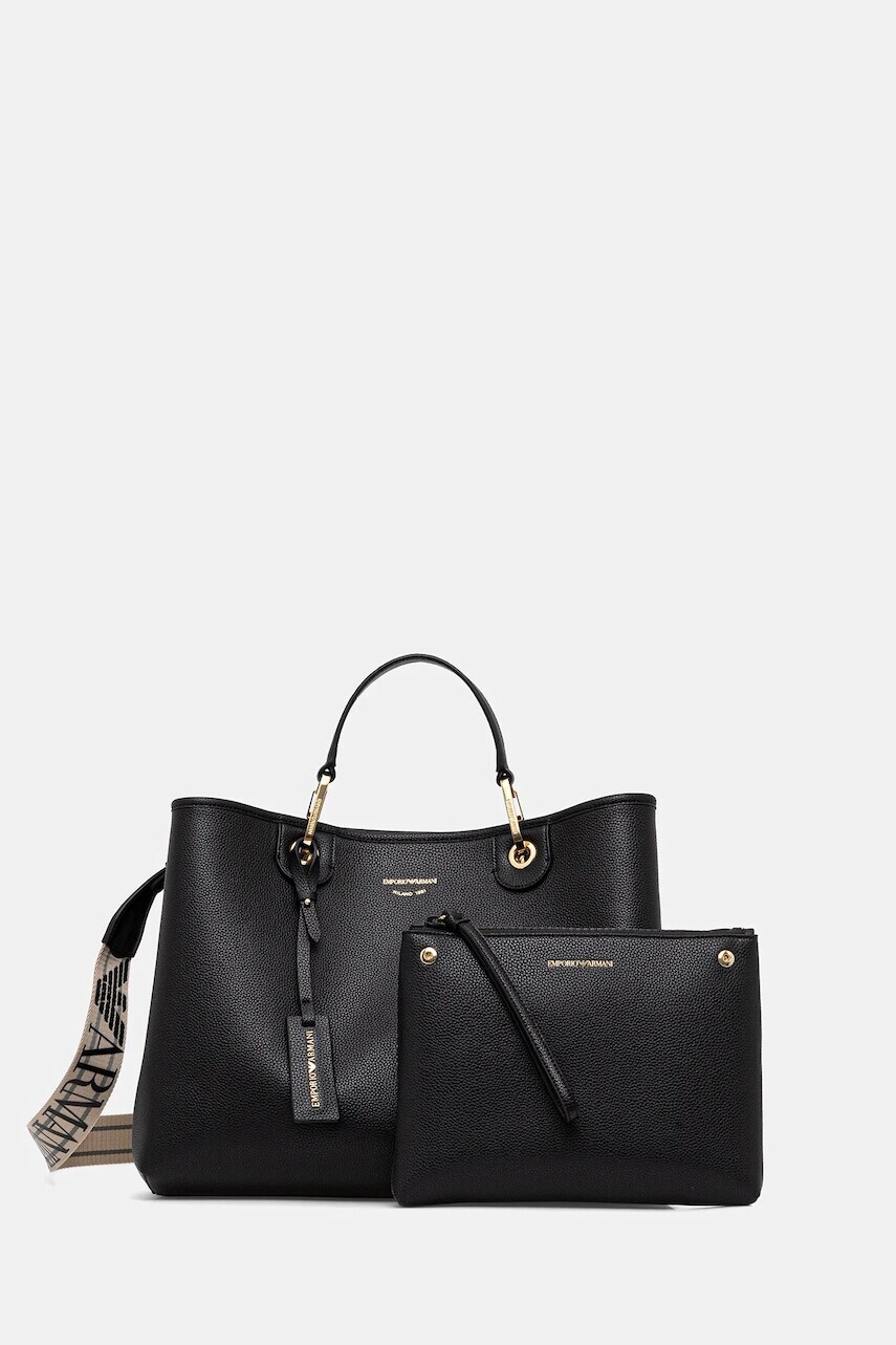 Kabelka Emporio Armani čierna farba, EW000360 AF12103
