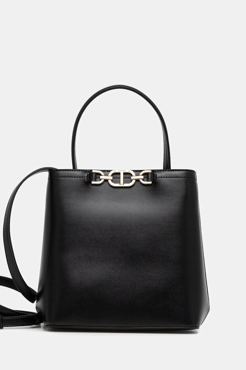 Kabelka Twinset čierna farba, 252TB7304