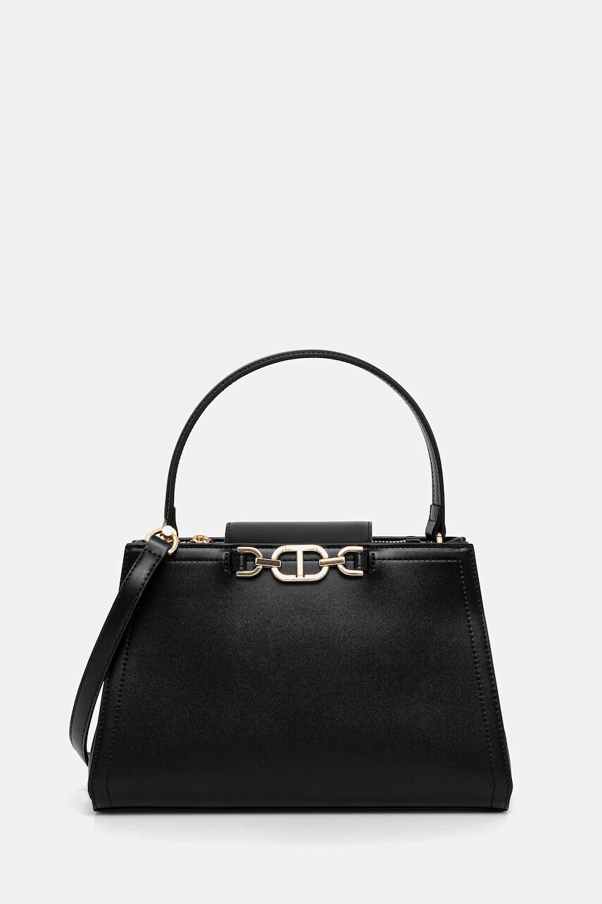 Kabelka Twinset čierna farba, 252TB7303