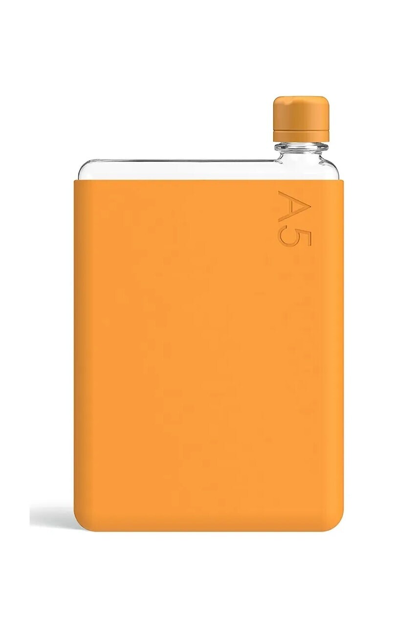 Fľaša na vodu Memobottle Original A5 750 ml oranžová farba