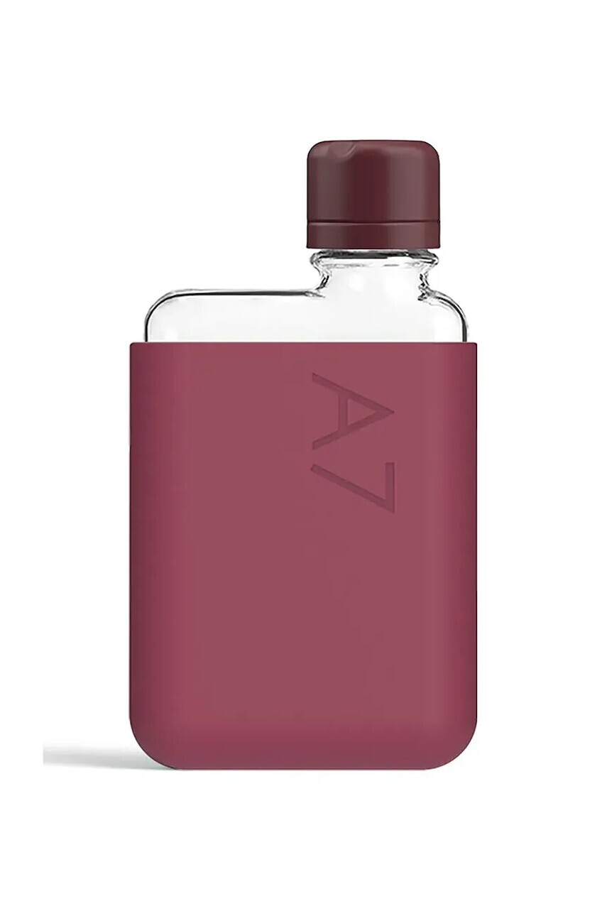 Fľaša na vodu Memobottle Original A7 180 ml fialová farba