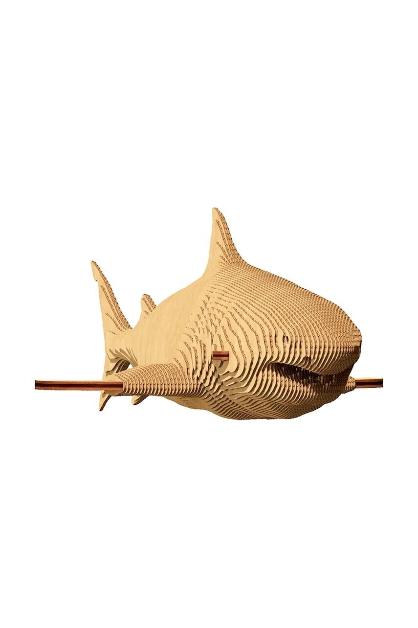 3d puzzle Cartonic Shark 20 x 30 x 6 cm béžová farba