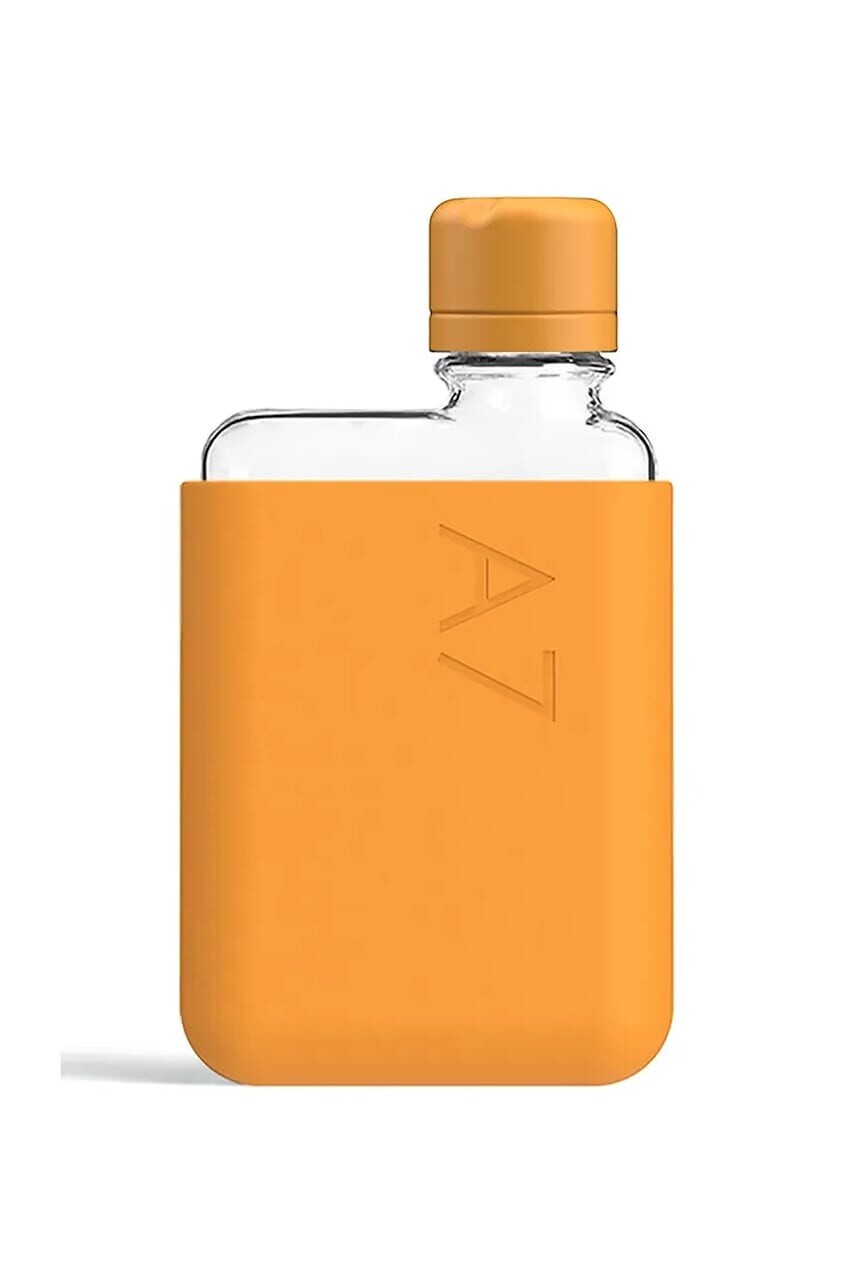 Fľaša na vodu Memobottle Original A7 180 ml oranžová farba