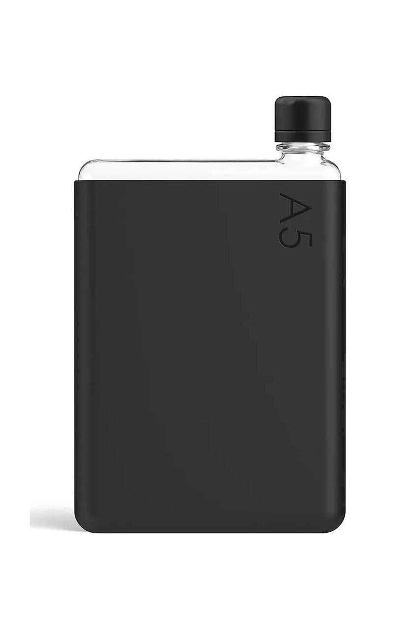 Fľaša na vodu Memobottle Original A5 750 ml čierna farba