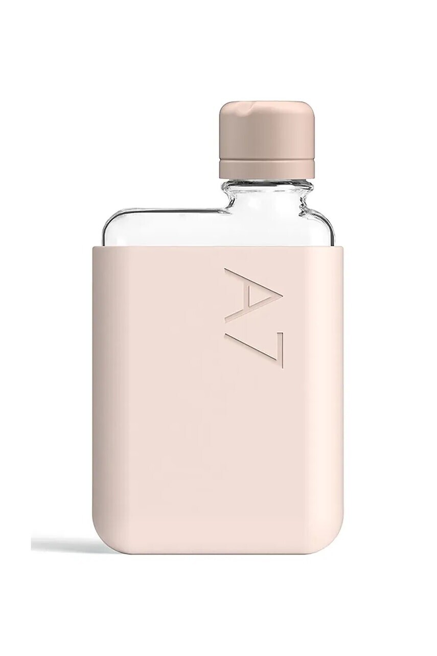Fľaša na vodu Memobottle Original A7 180 ml ružová farba