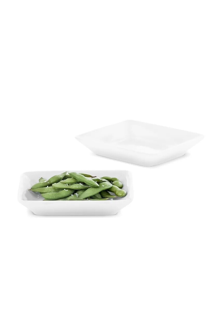 Servírovací tanier Rosendahl Grand Cru 14 x 12 cm 2-pak biela farba