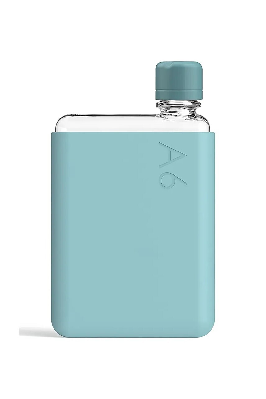 Fľaša na vodu Memobottle Original A6 375 ml tyrkysová farba