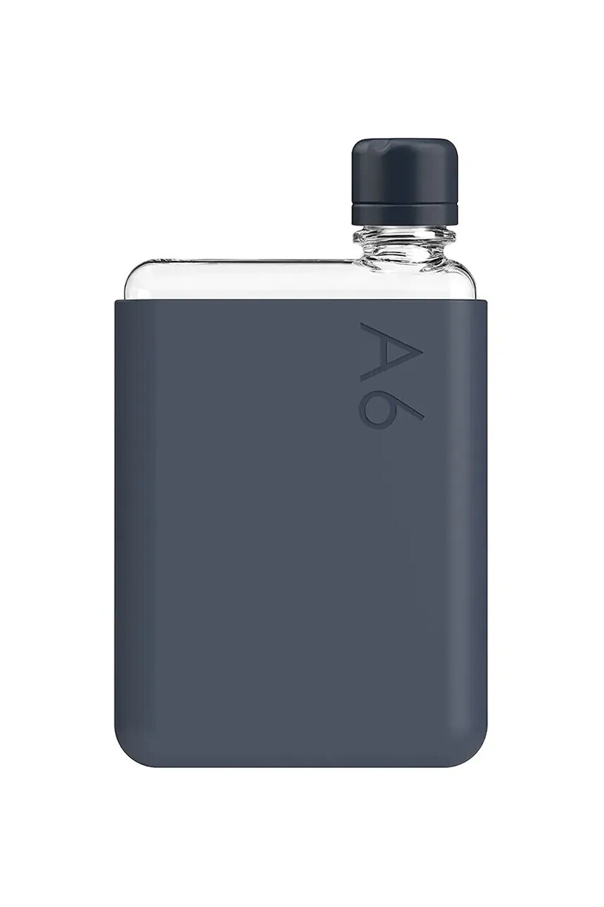 Fľaša na vodu Memobottle Original A6 375 ml modrá farba