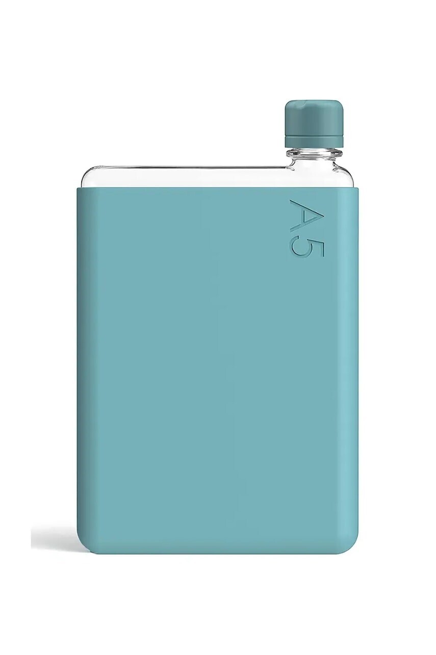 Fľaša na vodu Memobottle Sea Mist A5 750 ml tyrkysová farba