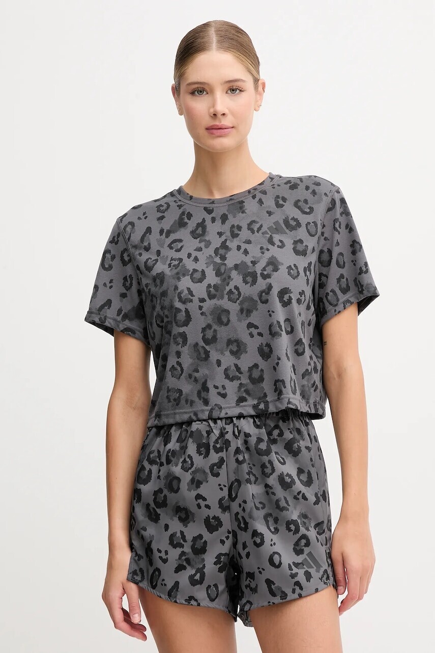 Športové tričko adidas Performance šedá farba, JN2646