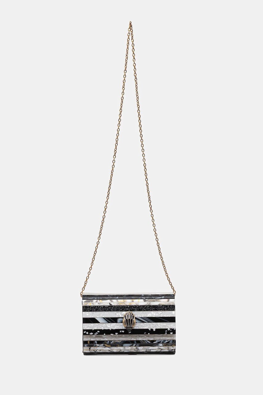 Listová kabelka Kurt Geiger London čierna farba, 4704901999