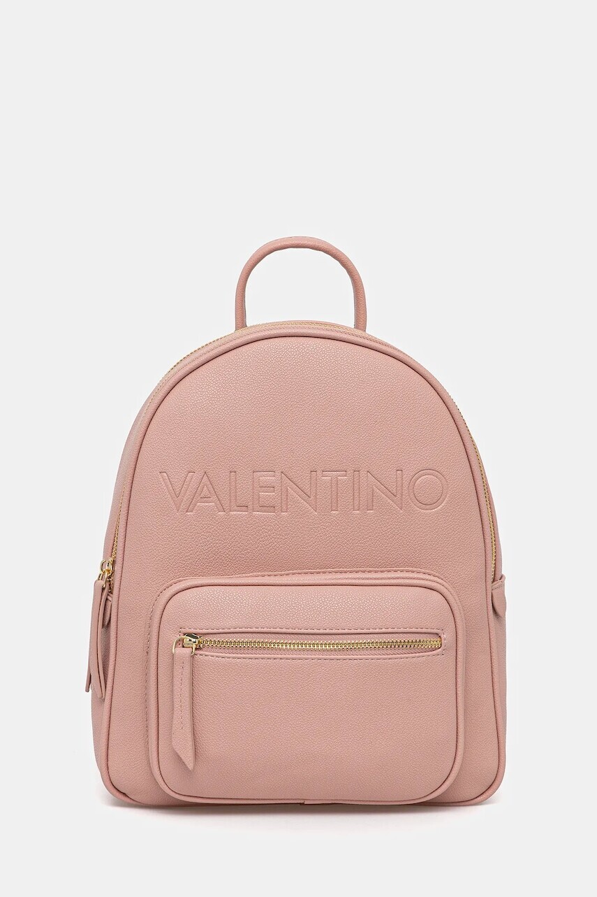 Ruksak Valentino Bags dámsky, ružová farba, malý, jednofarebný, VBS9EO21