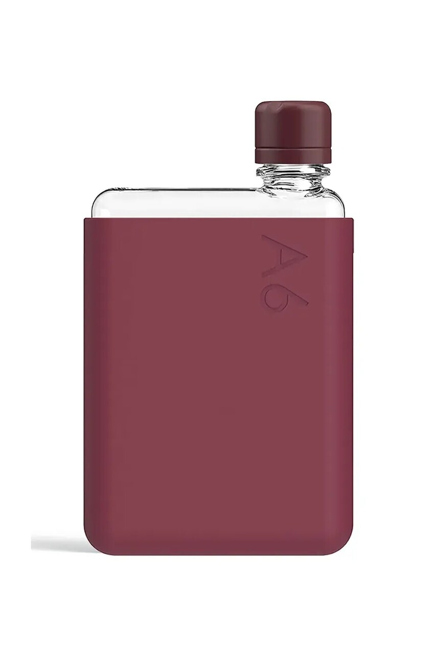 Fľaša na vodu Memobottle Original A6 375 ml fialová farba