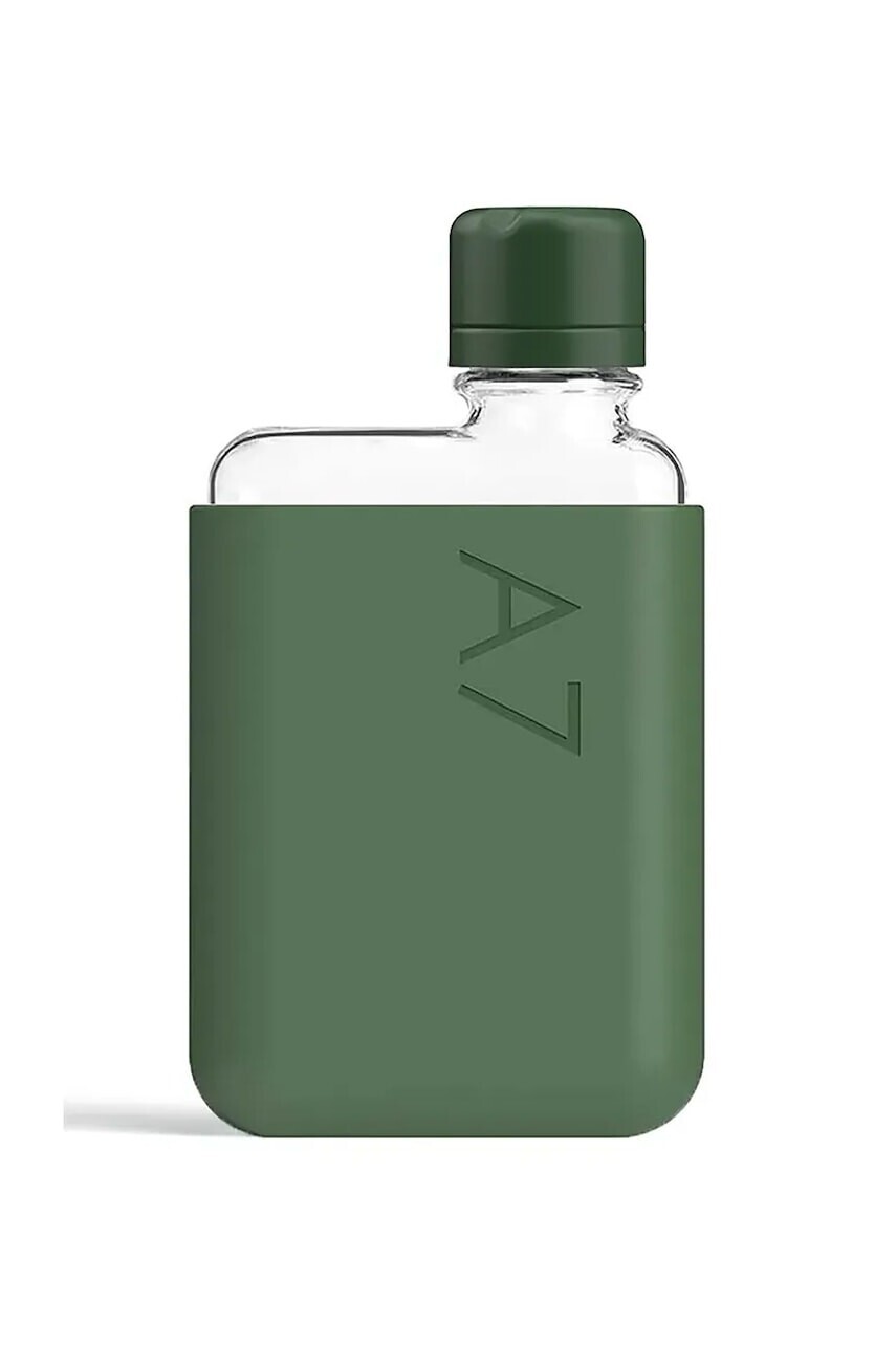 Fľaša na vodu Memobottle Original A7 180 ml zelená farba