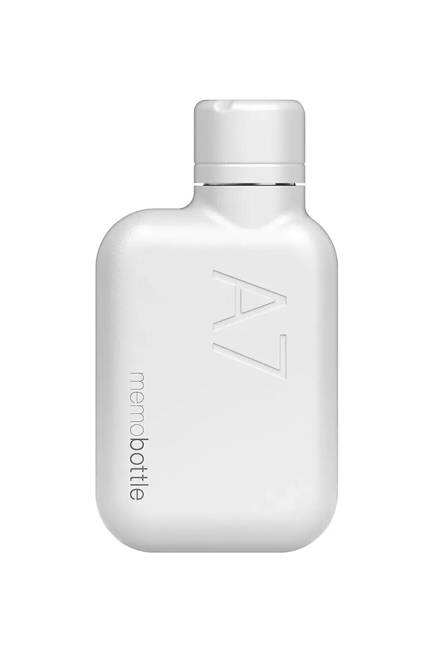 Fľaša na vodu Memobottle Stainless Steel A7 250 ml biela farba