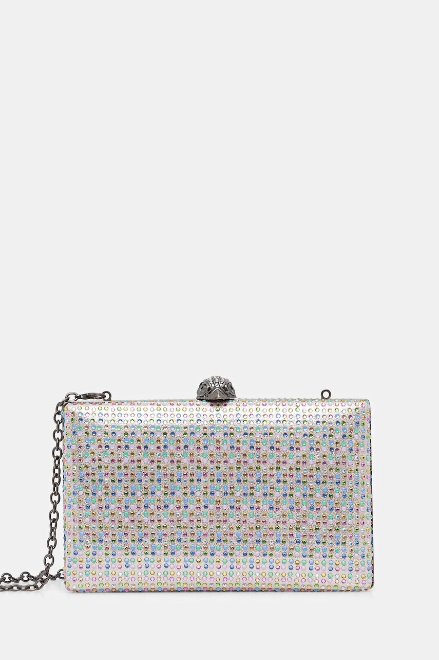 Listová kabelka Kurt Geiger London KENSINGTON strieborná farba, 3524944609