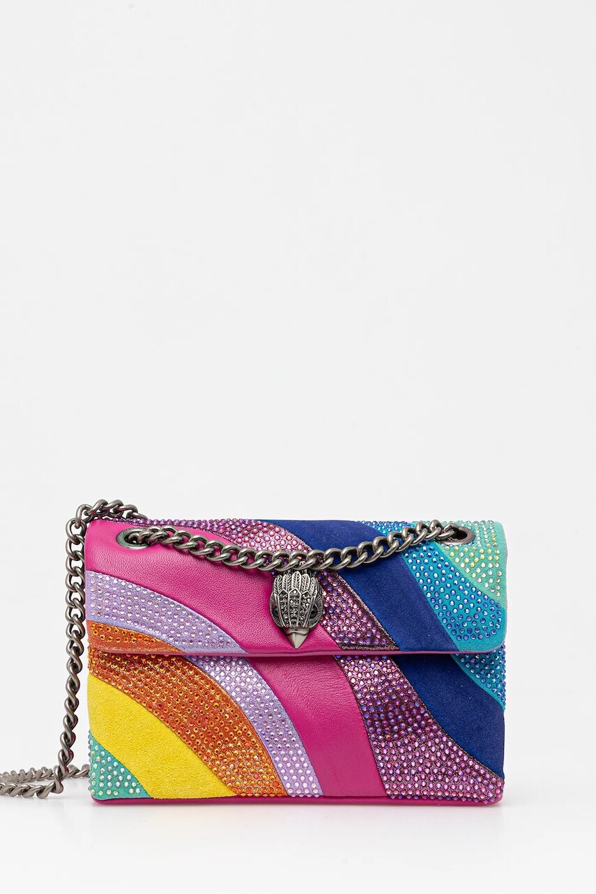 Kabelka Kurt Geiger London KENSINGTON ružová farba, 4374399619