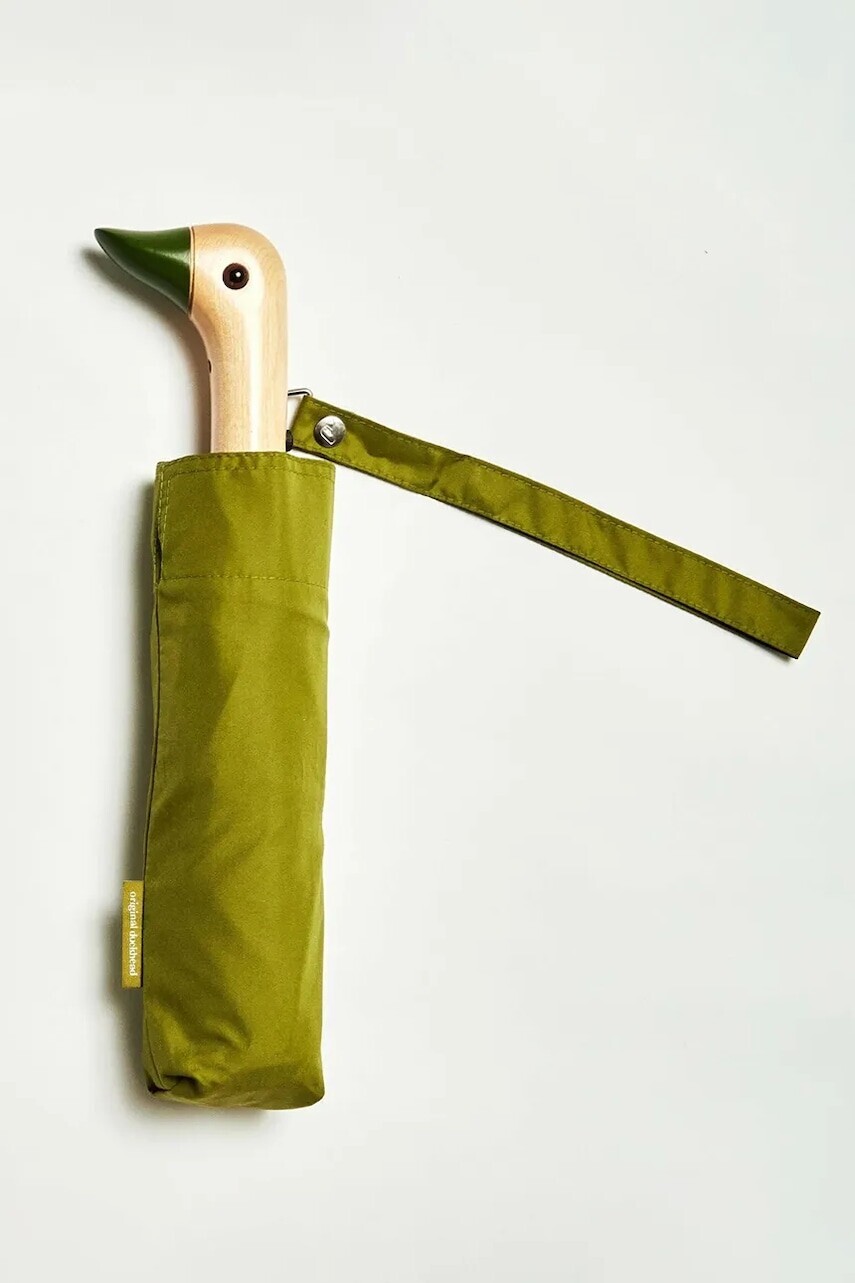 Automatický dáždnik Original Duckhead 35 x 113 cm. zelená farba