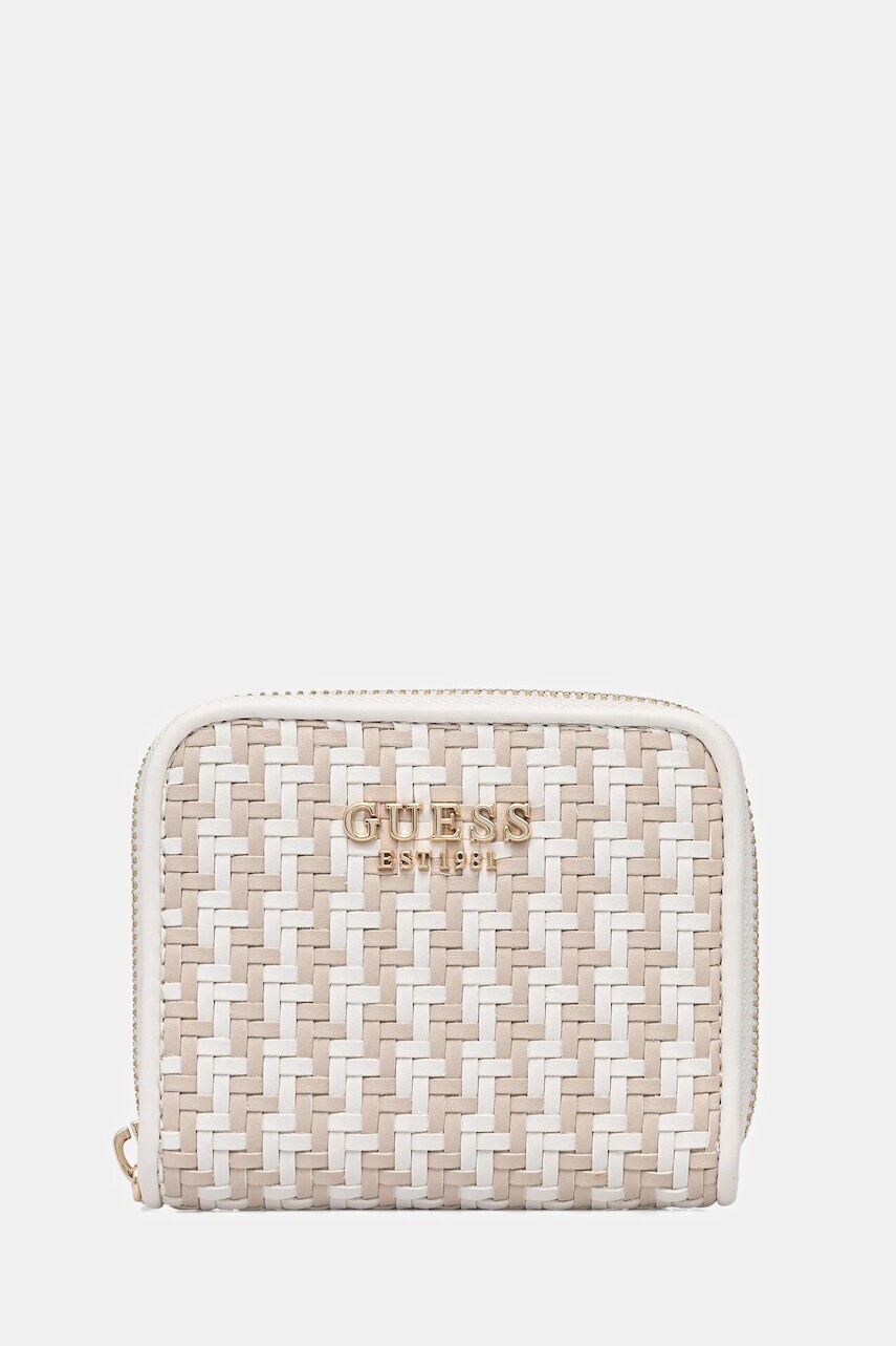 Peňaženka Guess MIREMA dámska, biela farba, SWWG96 31137