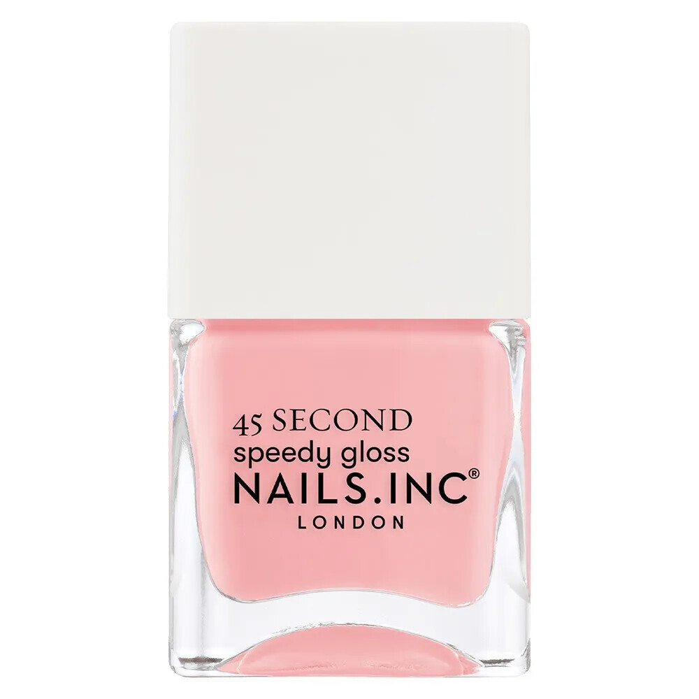 Nails.Inc Rýchloschnúci lak 45 Second Speedy Gloss (Nail Polish) 14 ml Knightsbridge Nights Out