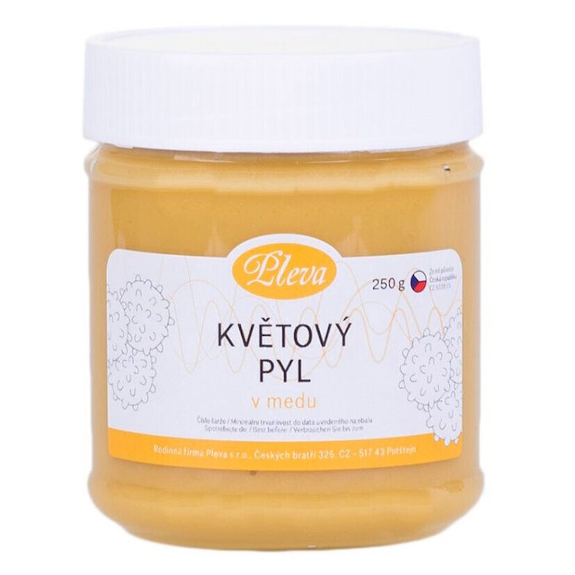 PLEVA Kvetový peľ v mede 250 g