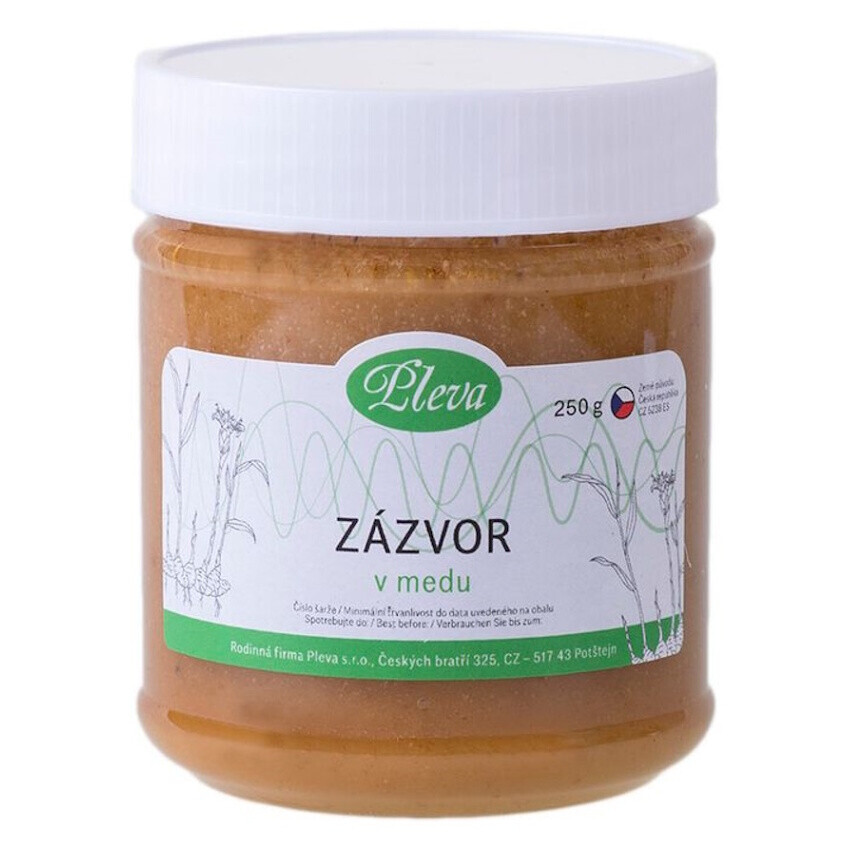 PLEVA Zázvor lekársky v mede 250 g