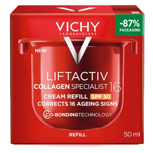 VICHY LIFTACTIV Collagen Specialist 16 Denný krém SPF50 - náhradná náplň 50 ml