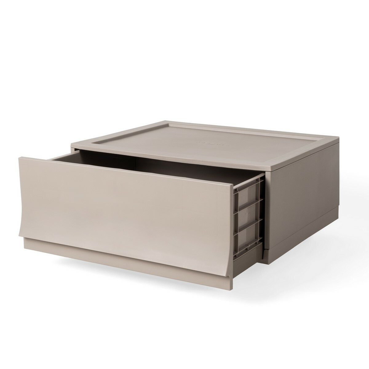 Modulárny úložný box Wave Wood bez koliesok 54,6 x 43,4 x 22 cm, široký - 1 zásuvka