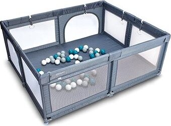 BabyGO Playpark Grey