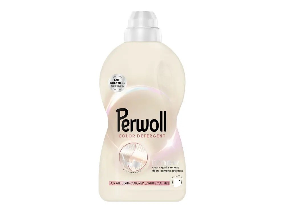 Perwoll Light Colors prací gél na svetlofarebné a biele oblečenie 1000ml 20PD