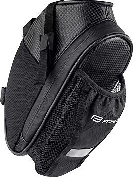 Force Fuse taška pod sedlo + sieťka na fľašu, čierna