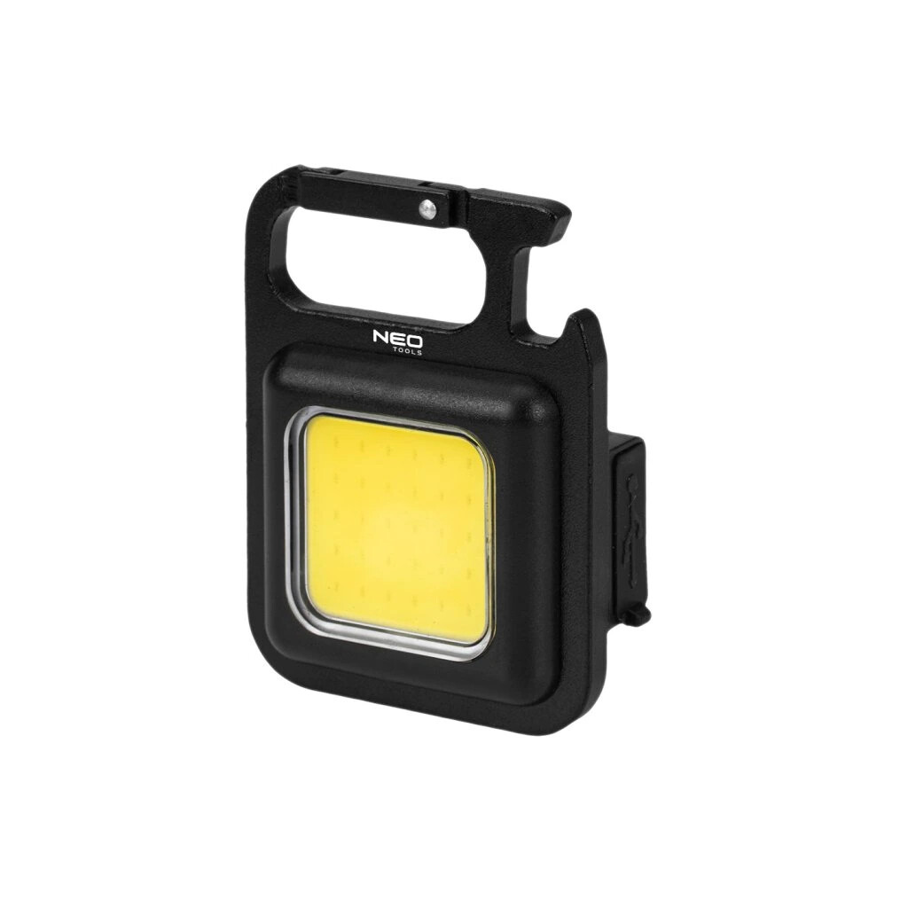 LED svietidlo na batériu Neo Tools 500 lm - čierna