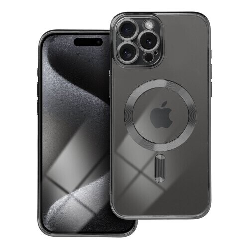 ELECTRO MAG COVER case compatible with MagSafe for IPHONE 15 Pro Max black