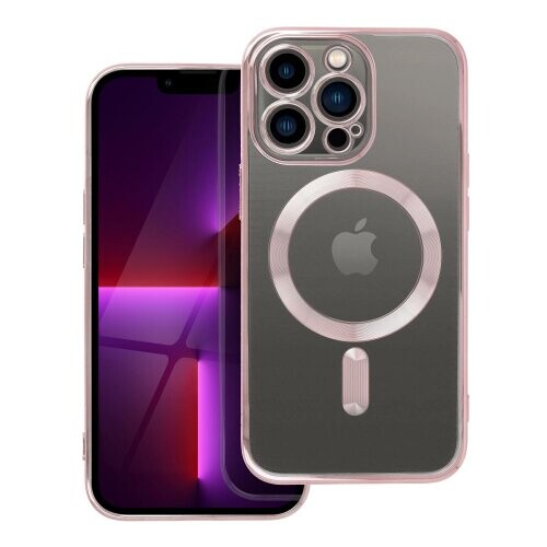 ELECTRO MAG COVER case compatible with MagSafe for IPHONE 13 Pro rose gold