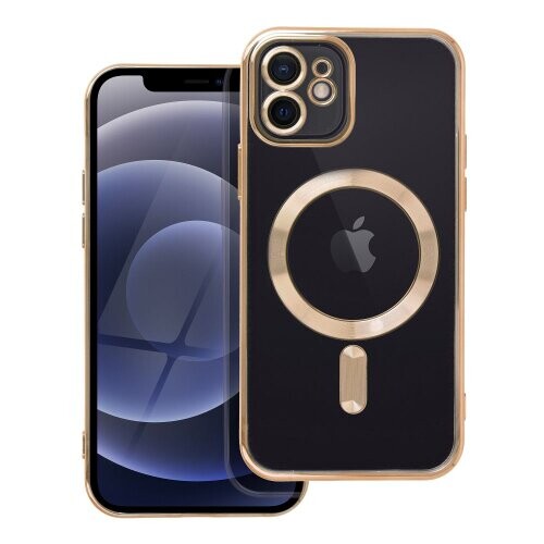 ELECTRO MAG COVER case compatible with MagSafe for IPHONE 12 gold
