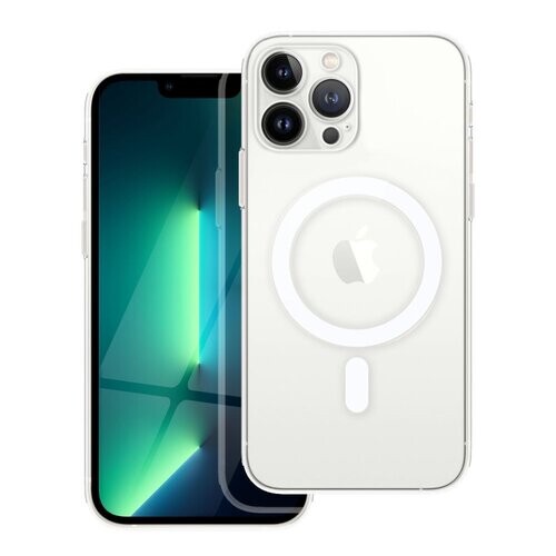CLEAR MAG COVER case with camera protection compatible with MagSafe for IPHONE 13 Pro Max transparent