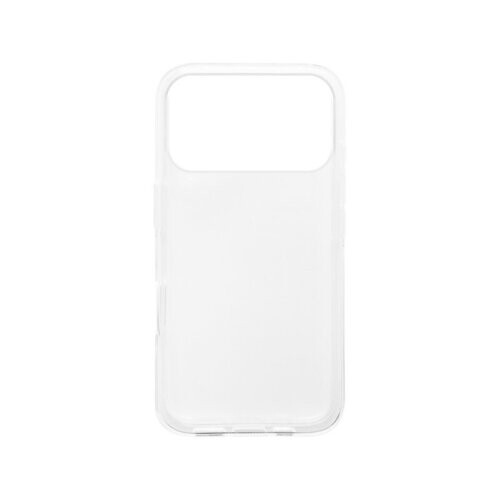 Puzdro Moist iPhone 17 Pro Max, silikónové - transparentné