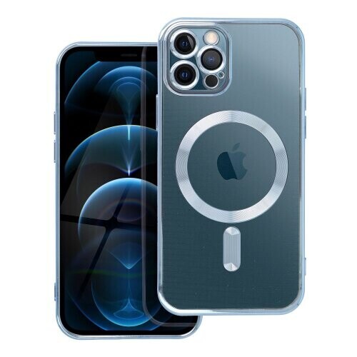 ELECTRO MAG COVER case compatible with MagSafe for IPHONE 12 Pro blue