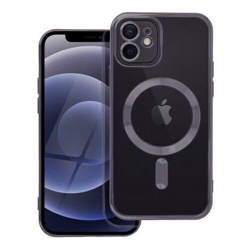 ELECTRO MAG COVER case compatible with MagSafe for IPHONE 12 black