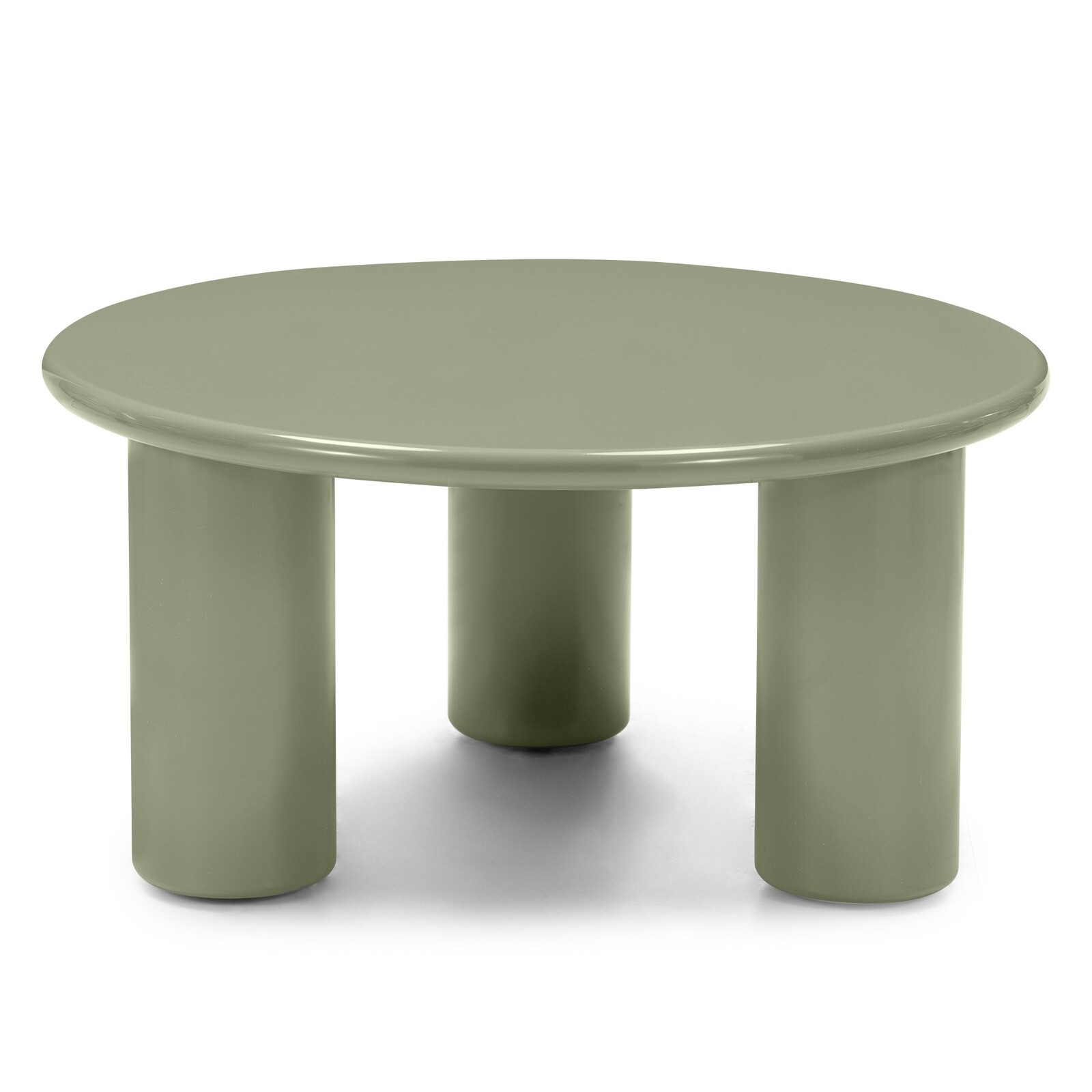 Konferenční stolek Blair 80 cm olivový