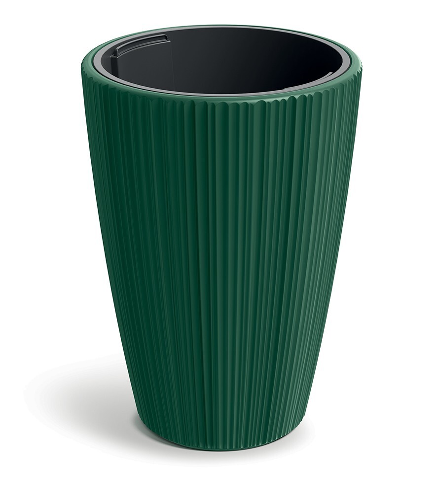 Květináč Oros tmavě zelený