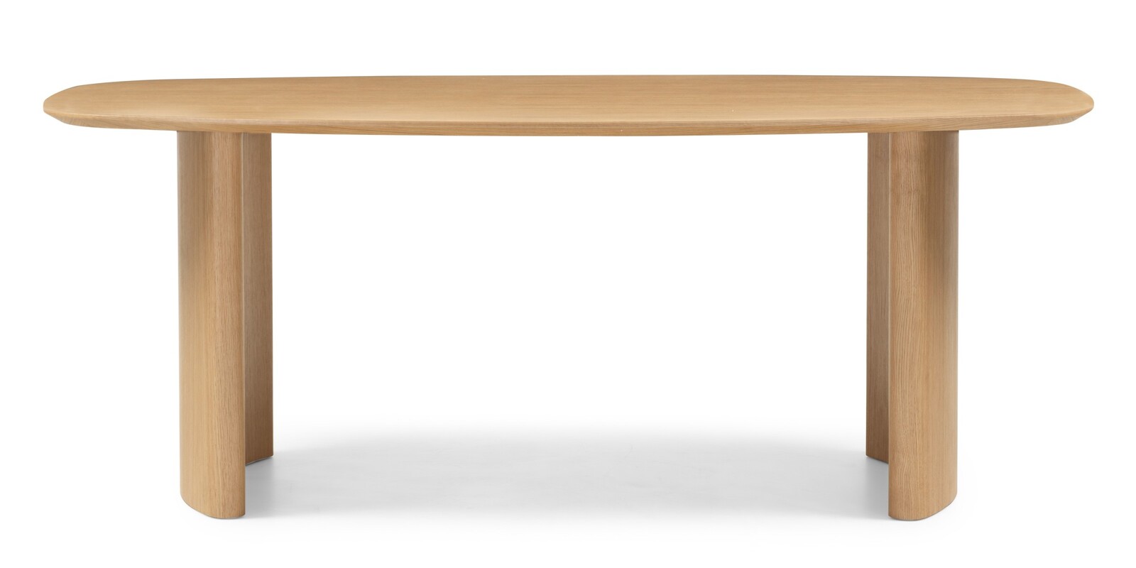 Oválný jídelní stůl Oriento 200 cm dub přírodní