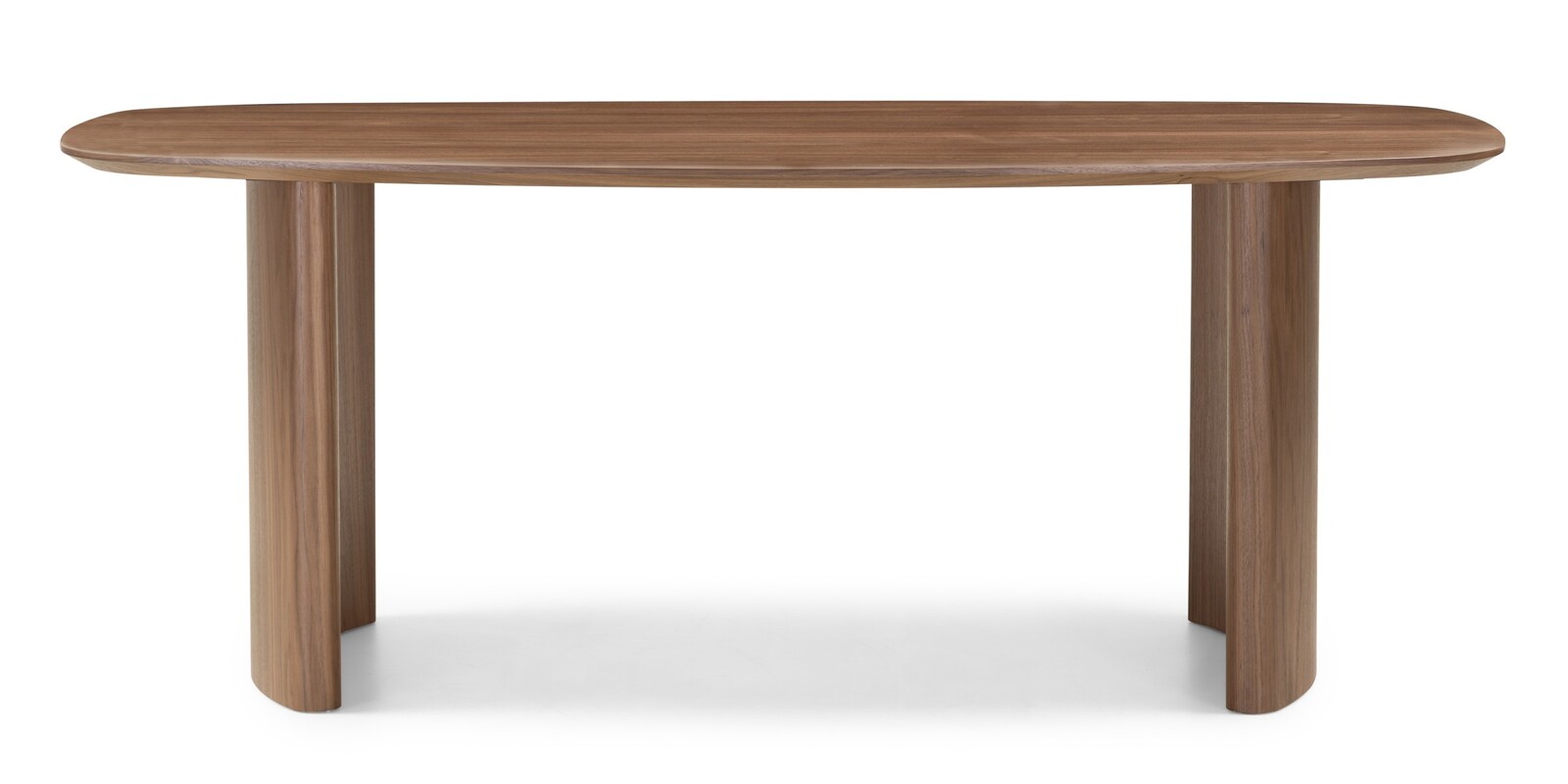 Oválný jídelní stůl Oriento 200 cm ořech