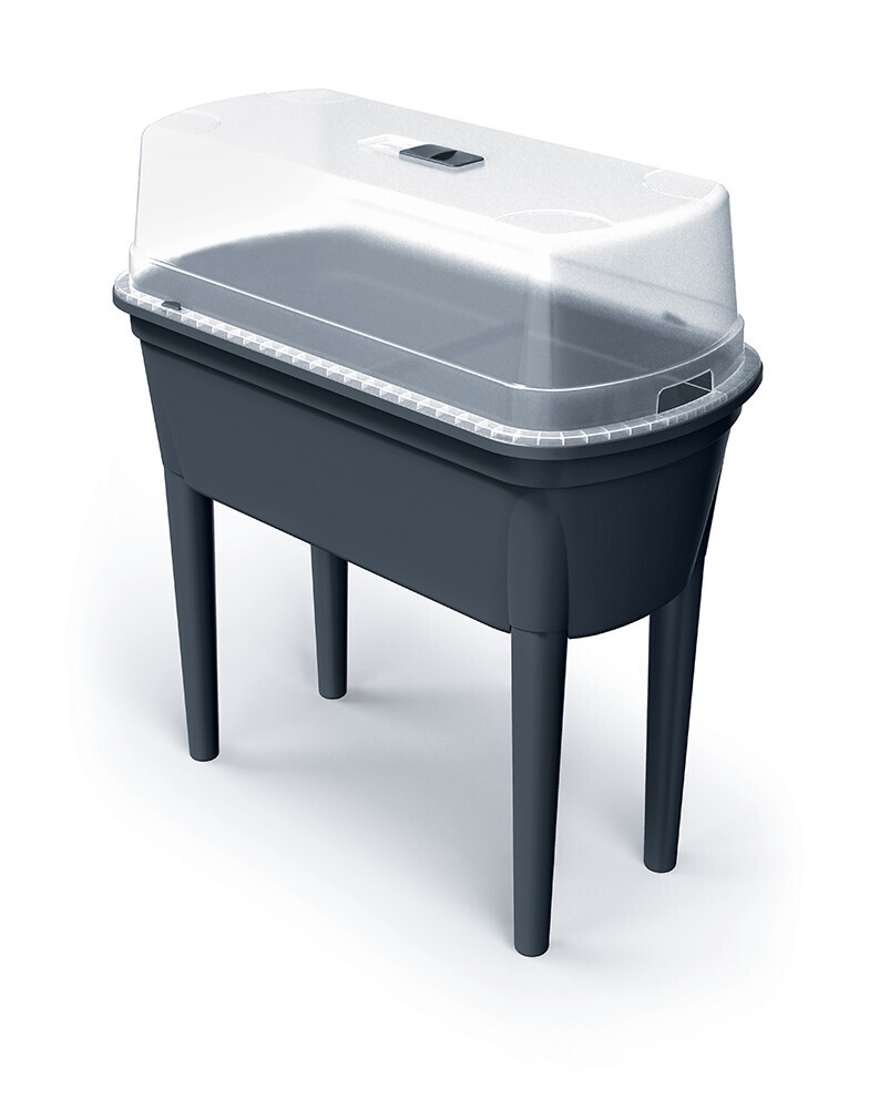 Sadbovač s víkem BOTANICE 77,5 cm antracitový