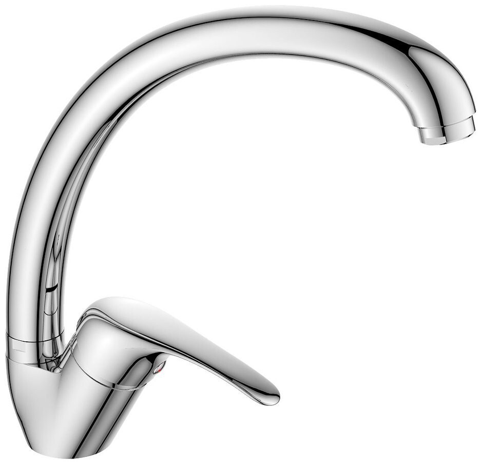 AQUALINE - KASIOPEA 35 stojánková dřezová baterie, vysoké ramínko, chrom 1107-65