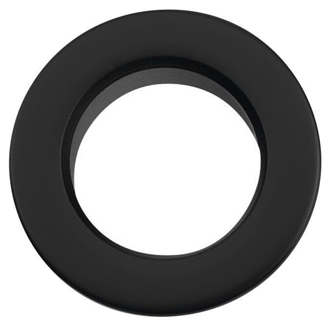 SAPHO - Krytka přepadu umyvadla Ø 32, černá 103100000134